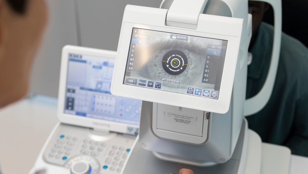 Exames de imagem da retina